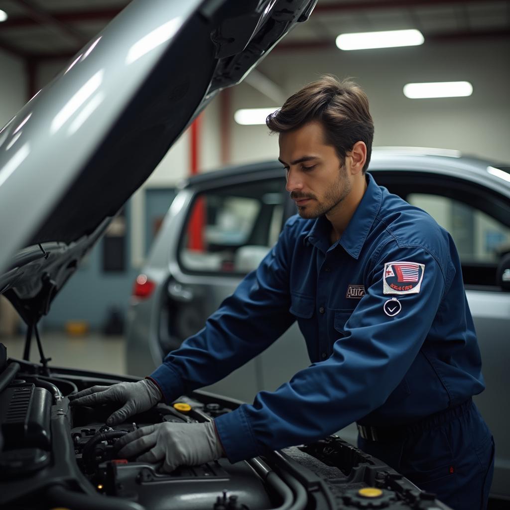 Auto Pro mechanic performing car maintenance in Alcoa, TN