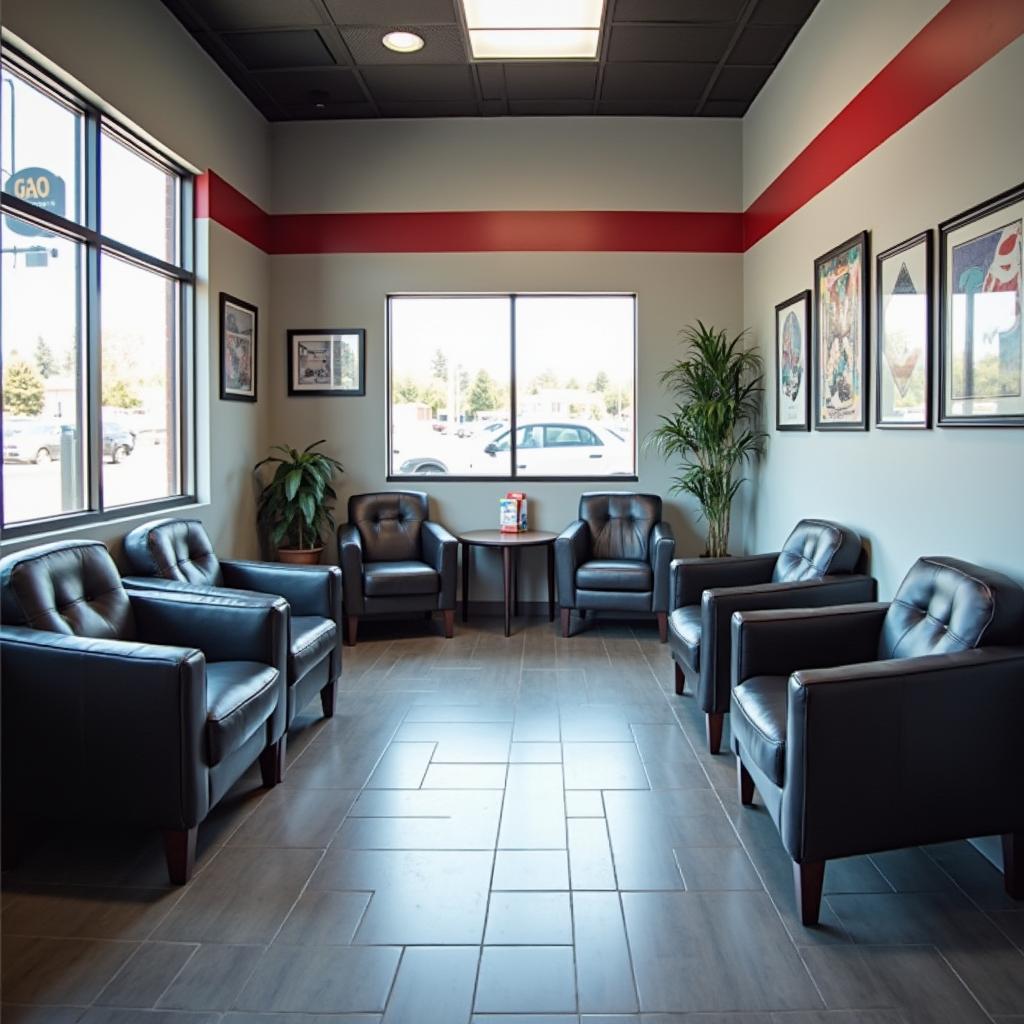 Comfortable Waiting Area at Spokane Auto Pro Service Center