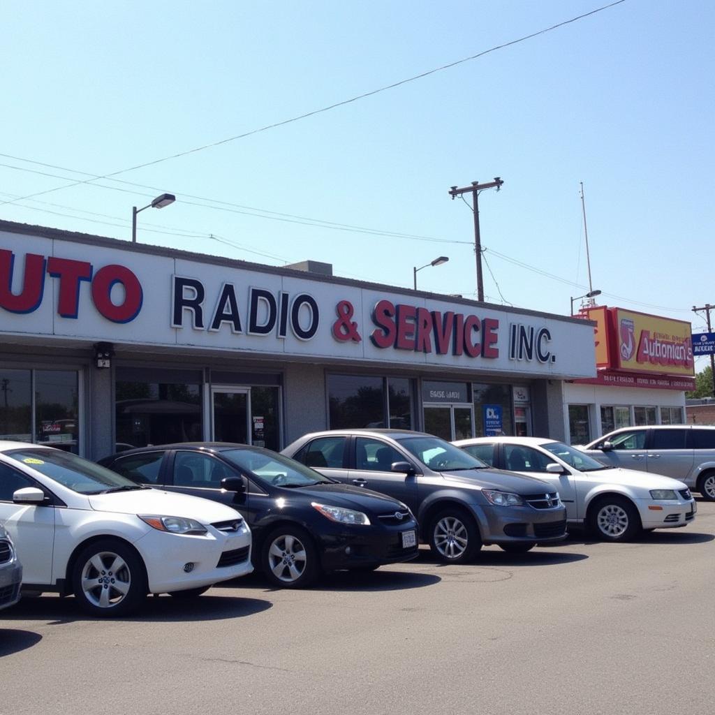 Auto Radio Service Inc Storefront in Jacksonville, FL