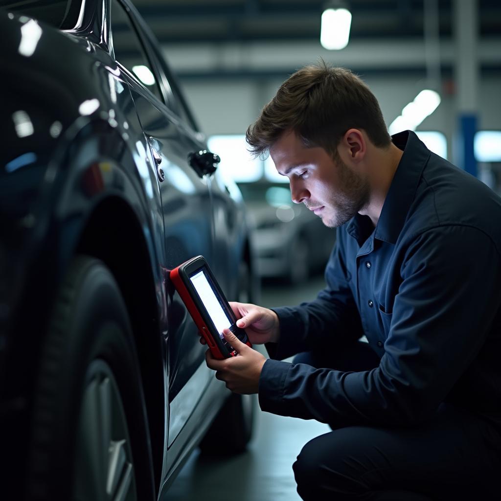 Skilled Technician Performing Diagnostics in Bradfordville