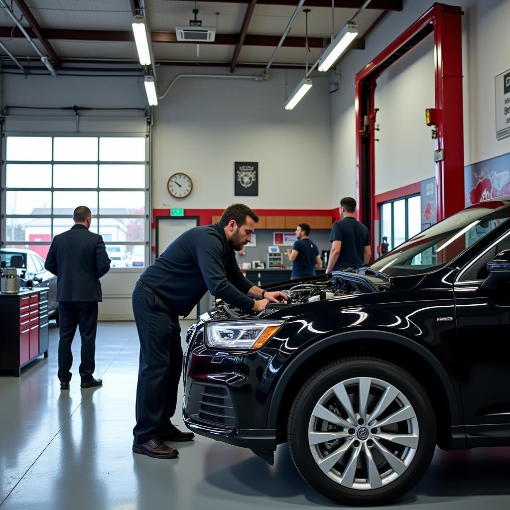 Modern Auto Repair Shop in Airdrie