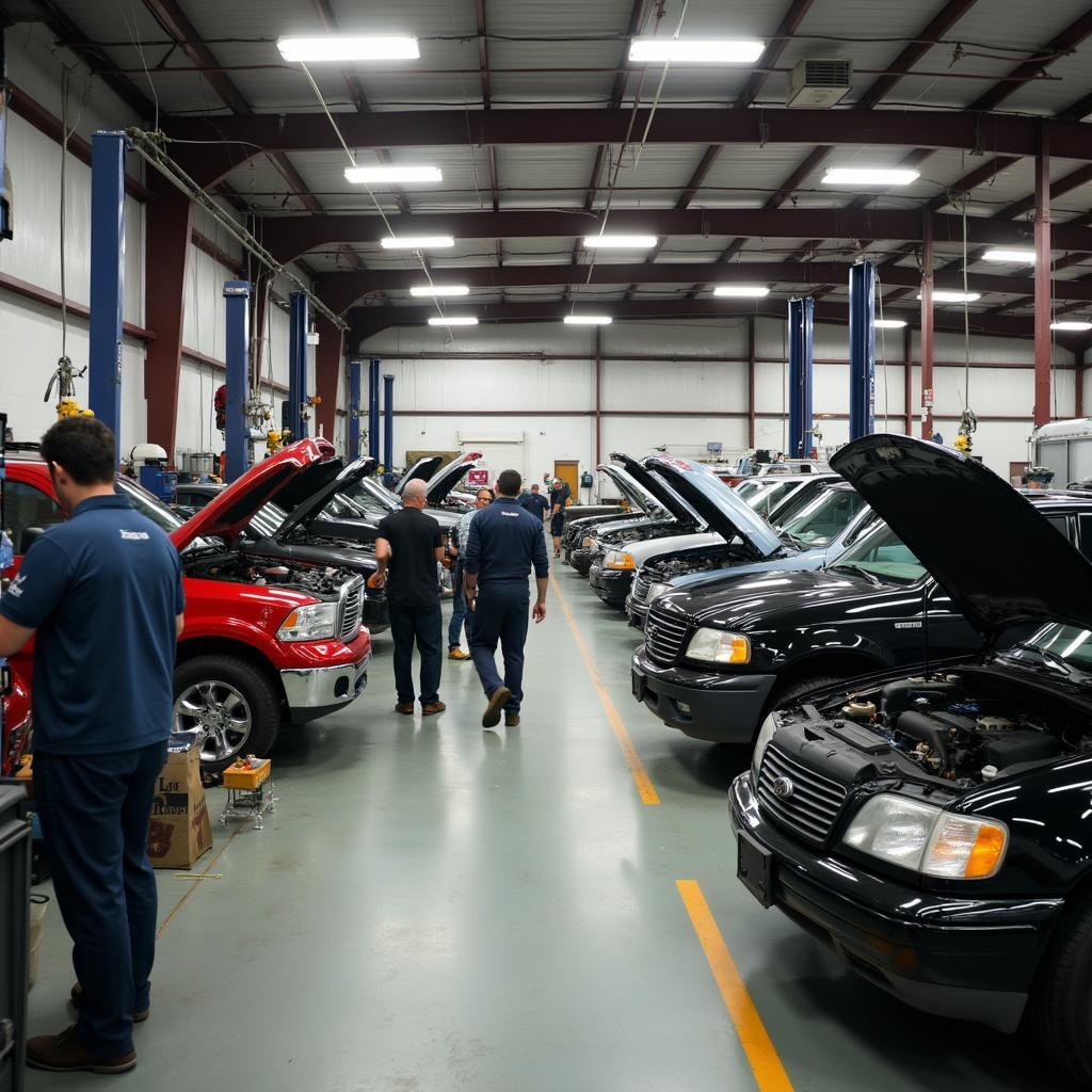 Auto repair shop in Hilliard, Ohio