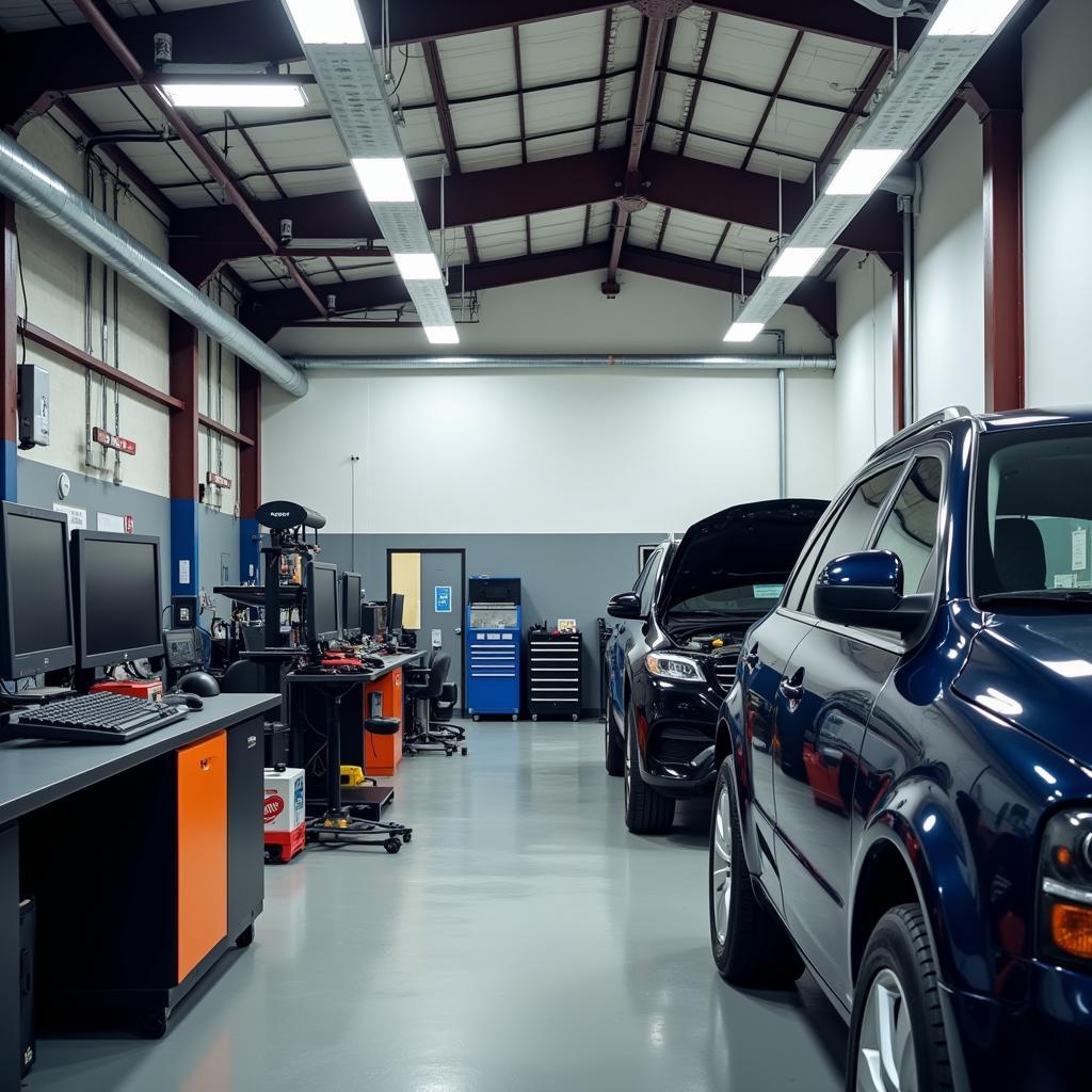 Modern Auto Repair Shop in York with Advanced Diagnostic Equipment