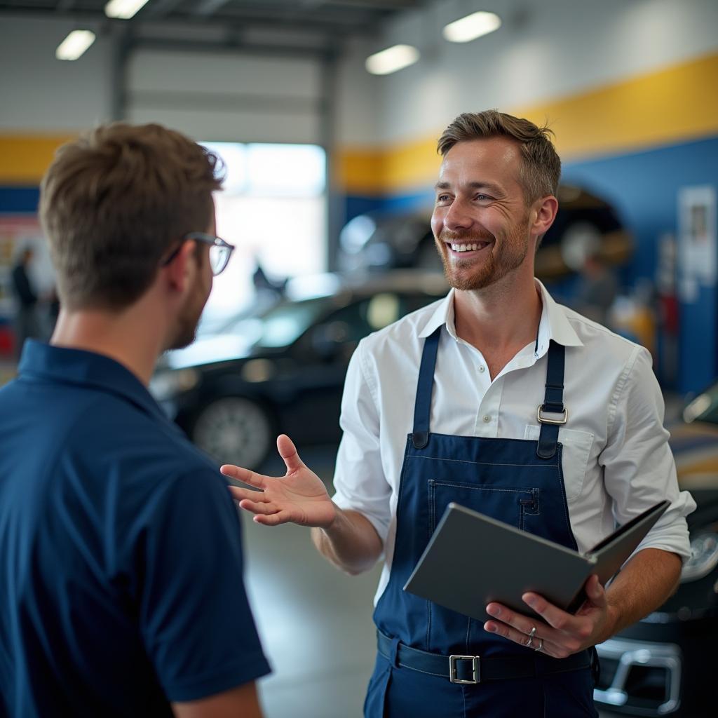 Auto Service Advisor Consultation