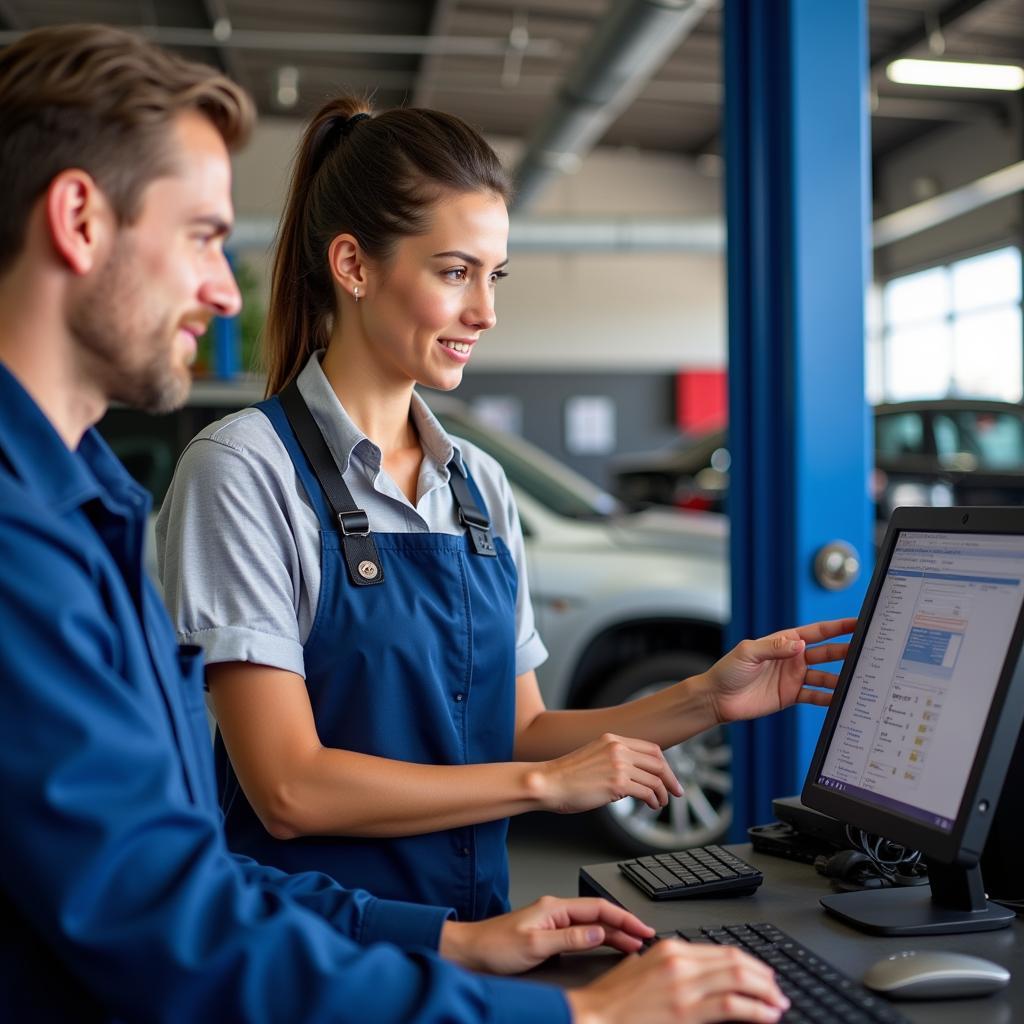 Auto Service Cashier Training Program