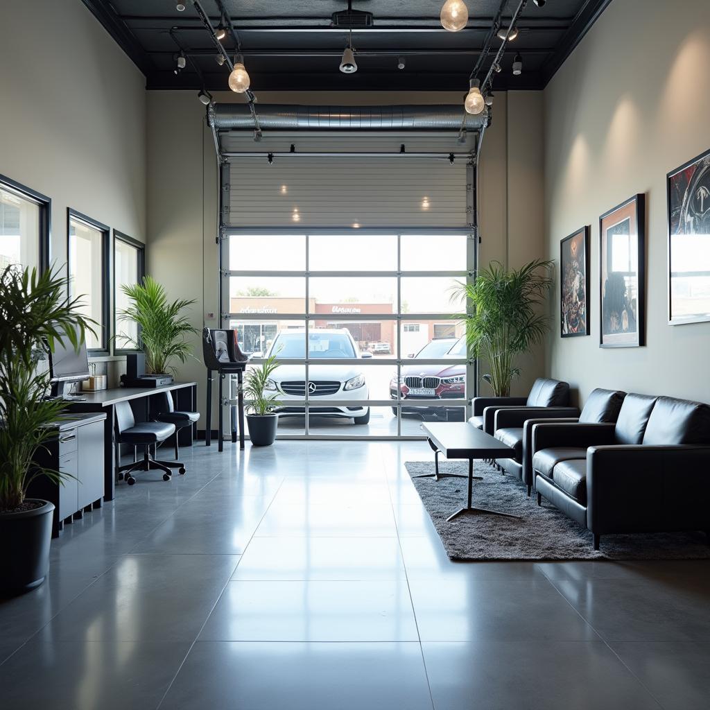 Auto Service Center Waiting Area