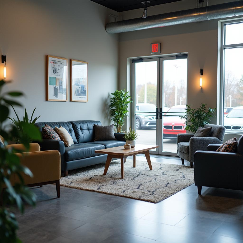 Auto Service Center Waiting Area