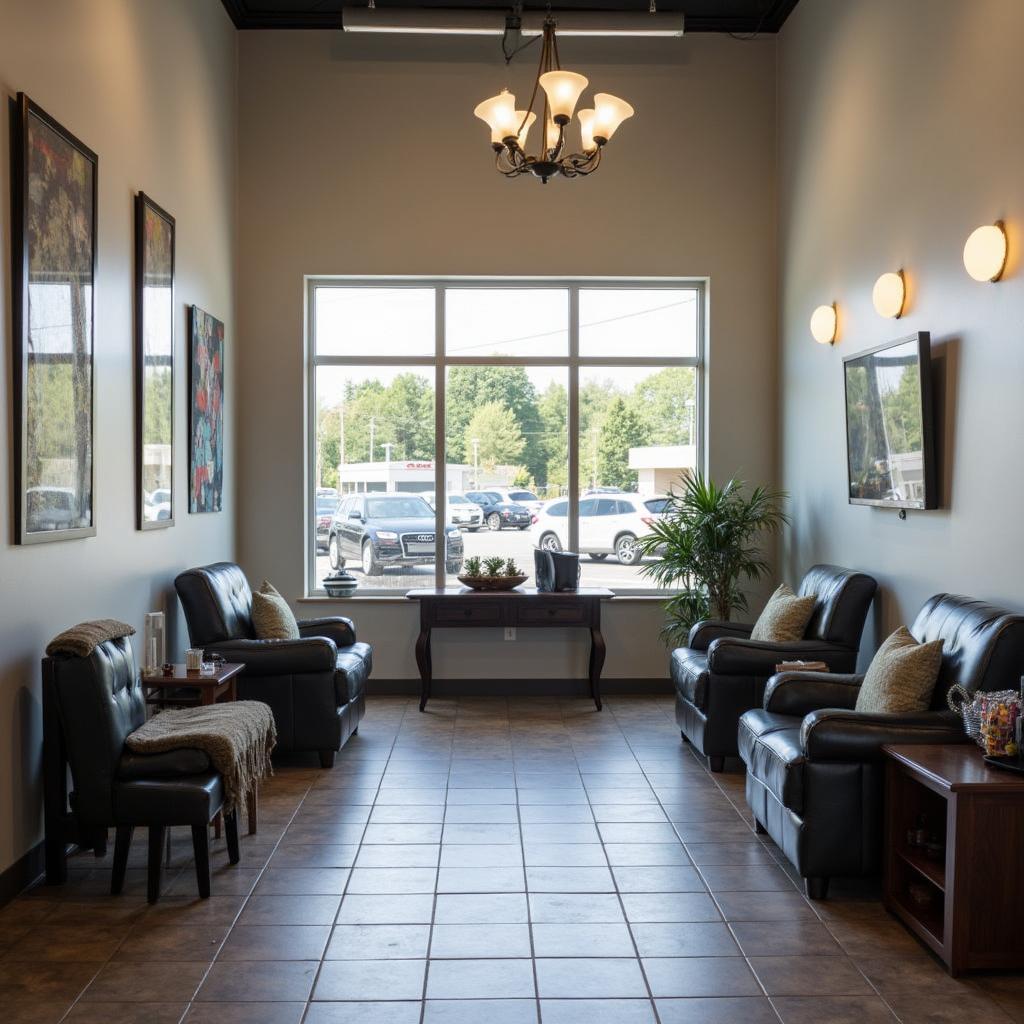 Auto Service Center Waiting Area in Hendersonville