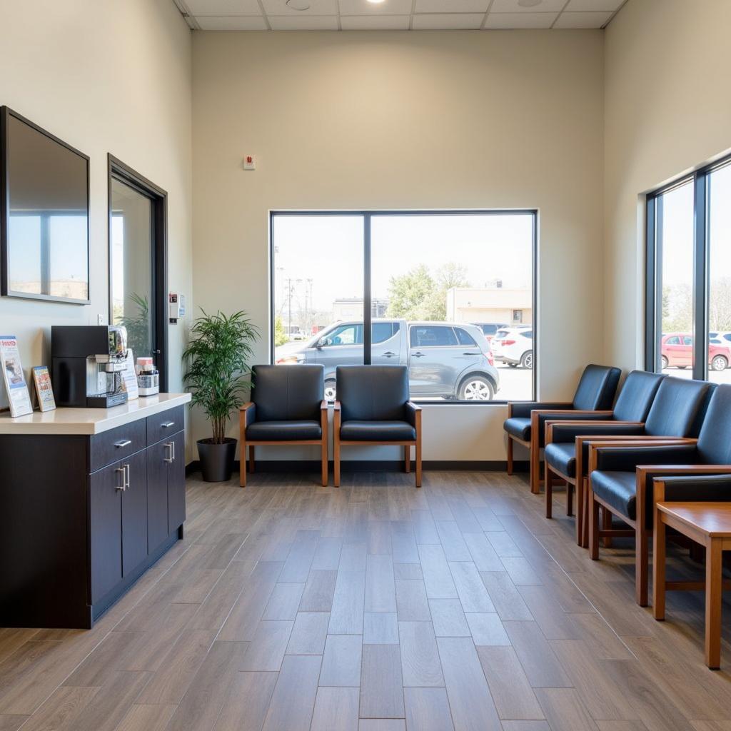 Comfortable Waiting Area in a West Islip Auto Service Center