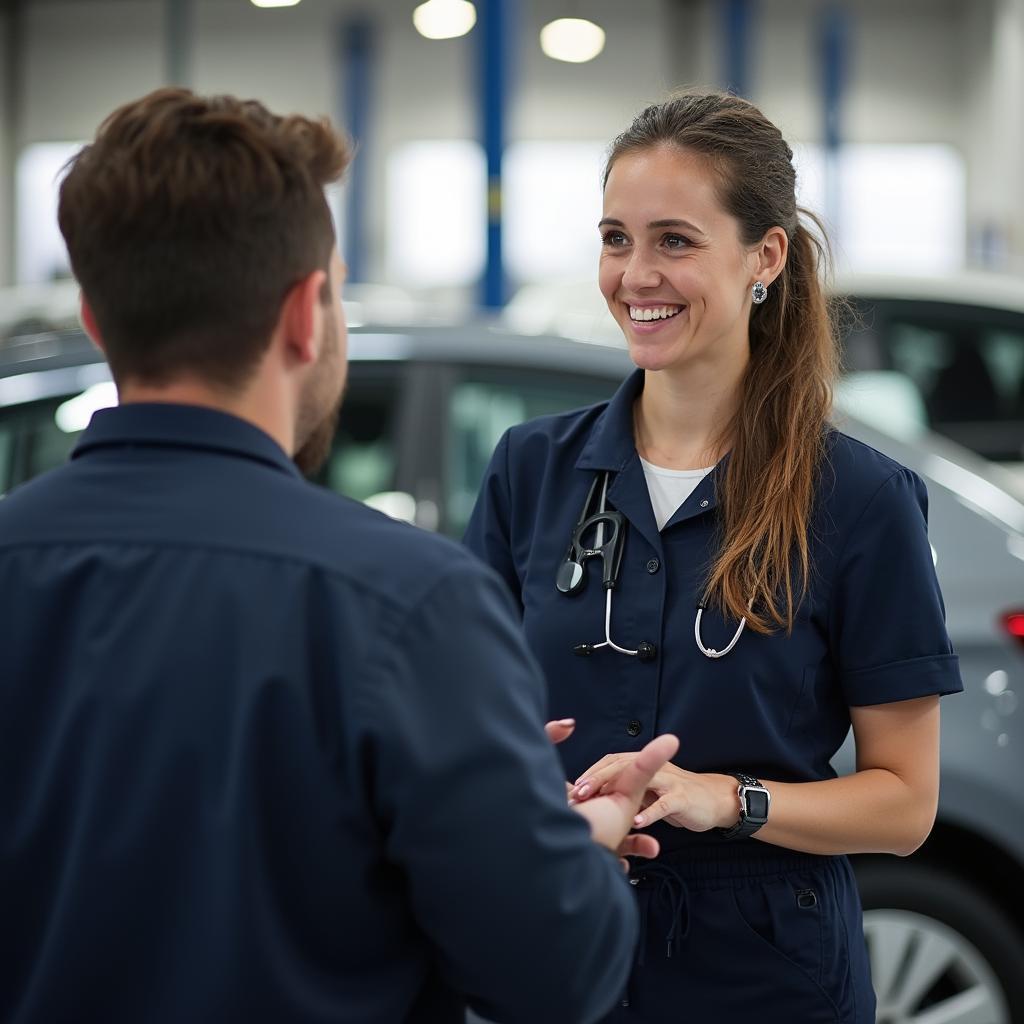 Customer-Focused Auto Service Experience