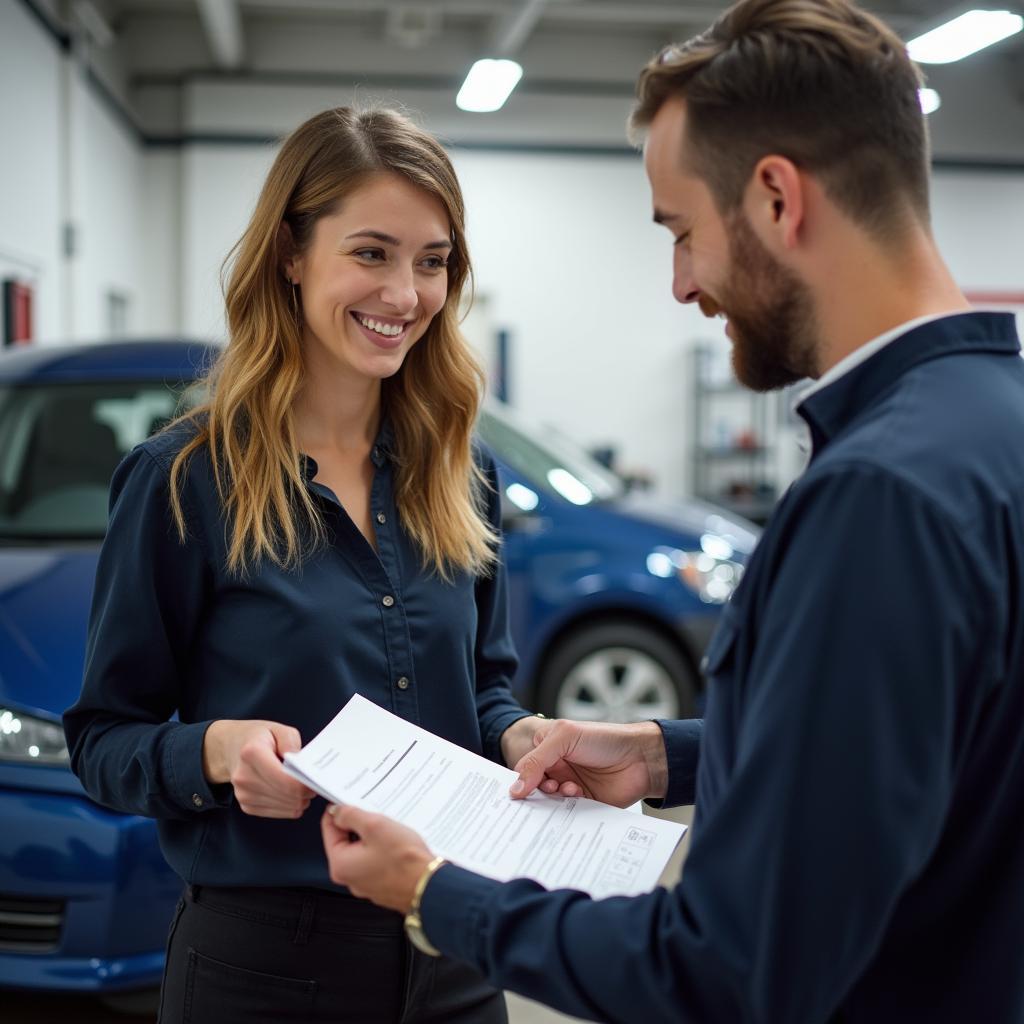 Auto Service Customer in Livonia