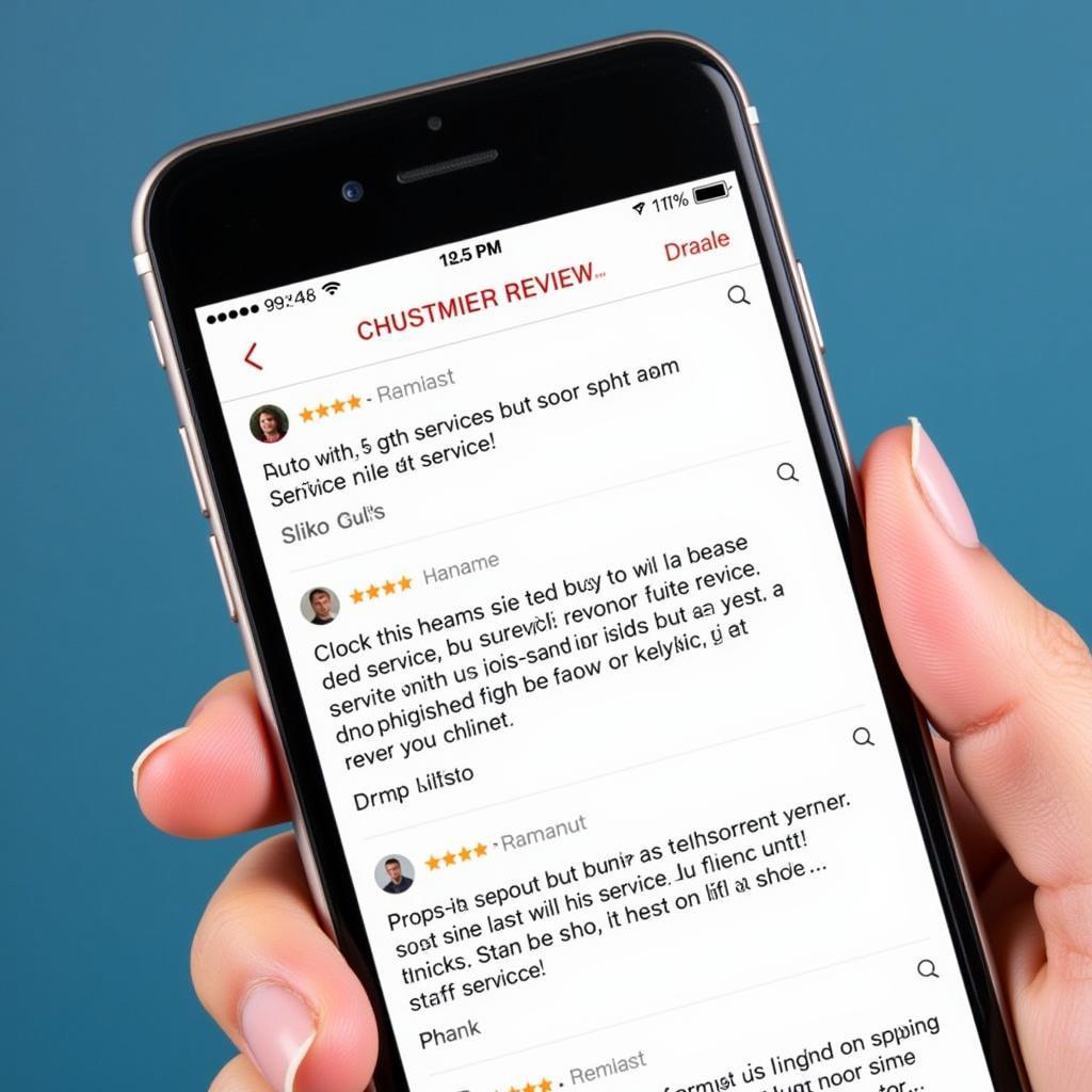 Customer reviews for an auto service in League City