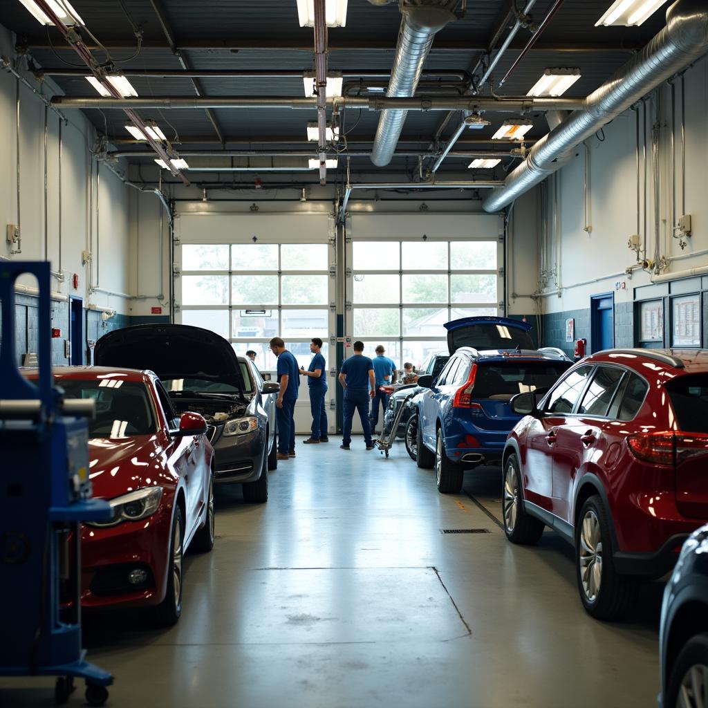 Milwaukee auto service center on Green Bay Avenue