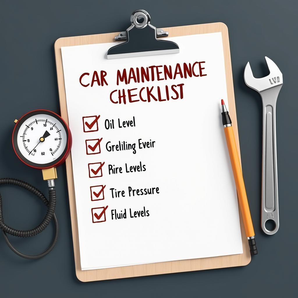 Car Maintenance Checklist