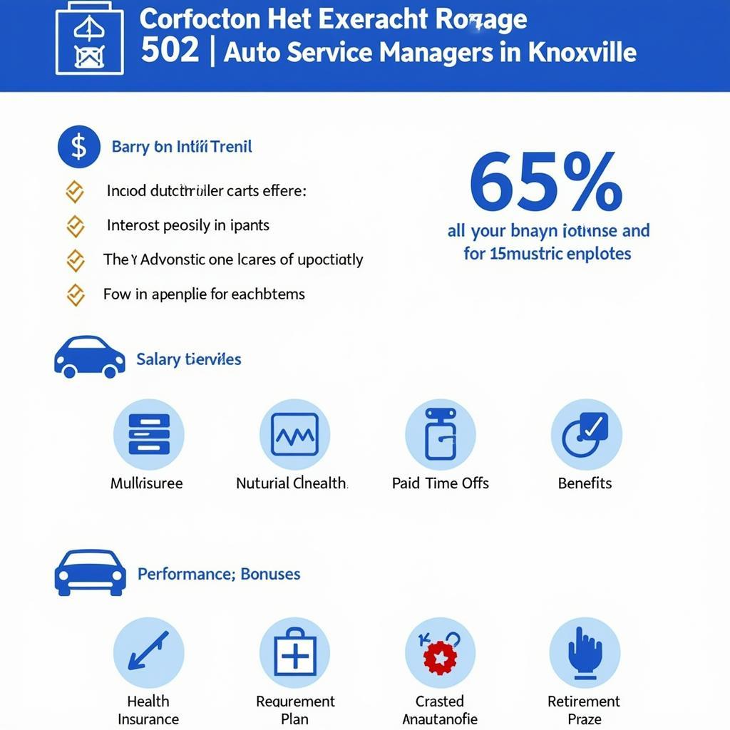 Average Salary and Benefits for Auto Service Managers in Knoxville