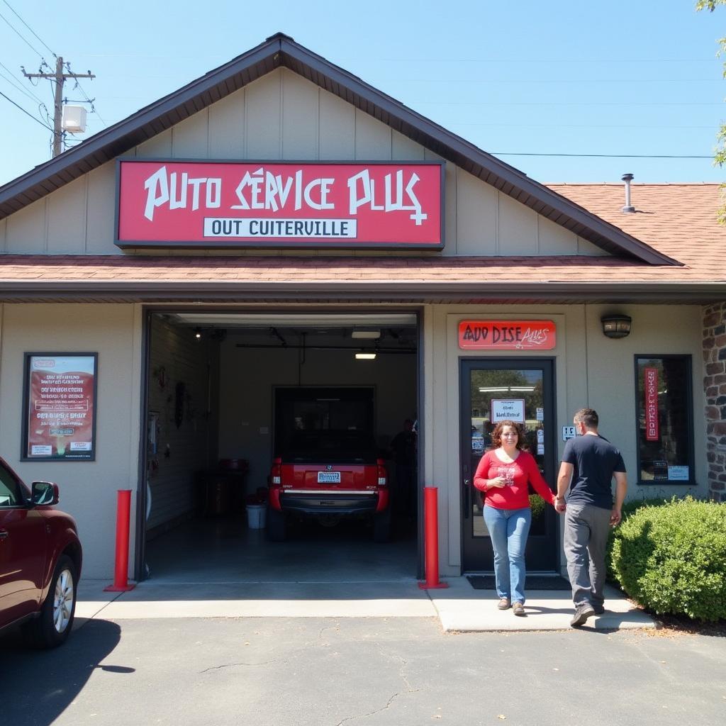 Auto Service Plus Clintonville Shop Front