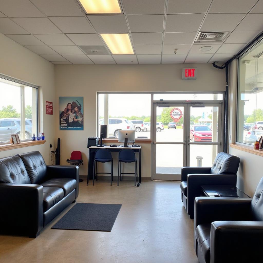 Comfortable Customer Waiting Area in Sandusky Auto Service