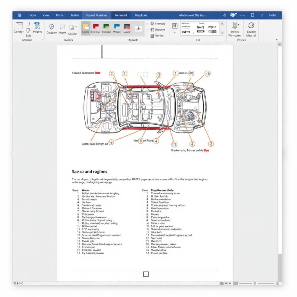 Example of an auto service station PDF