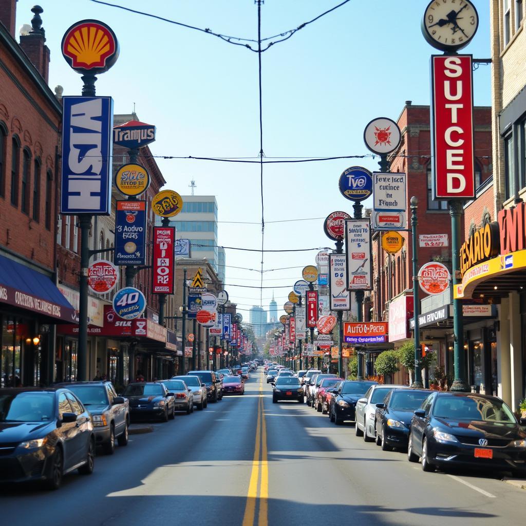 Auto service stations in Nashville, Tennessee