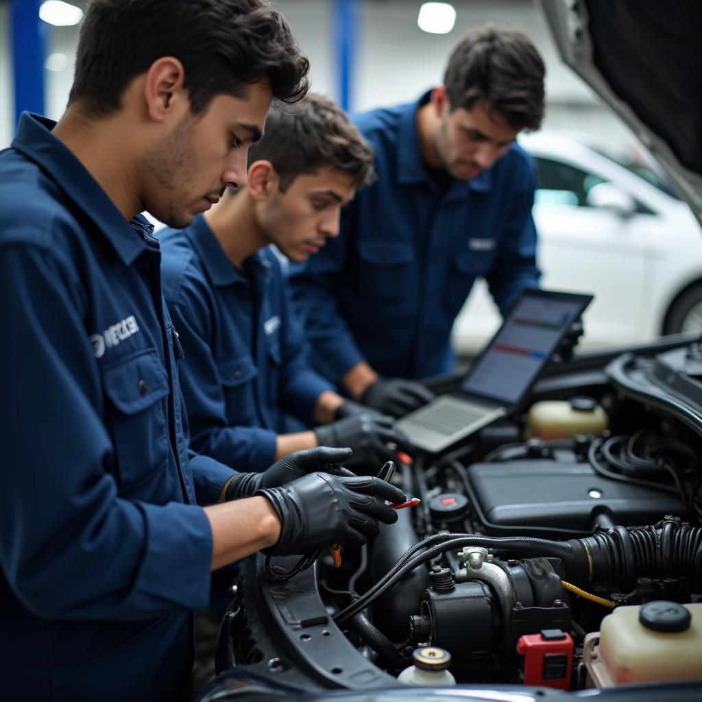 Skilled auto service technicians in Chandigarh