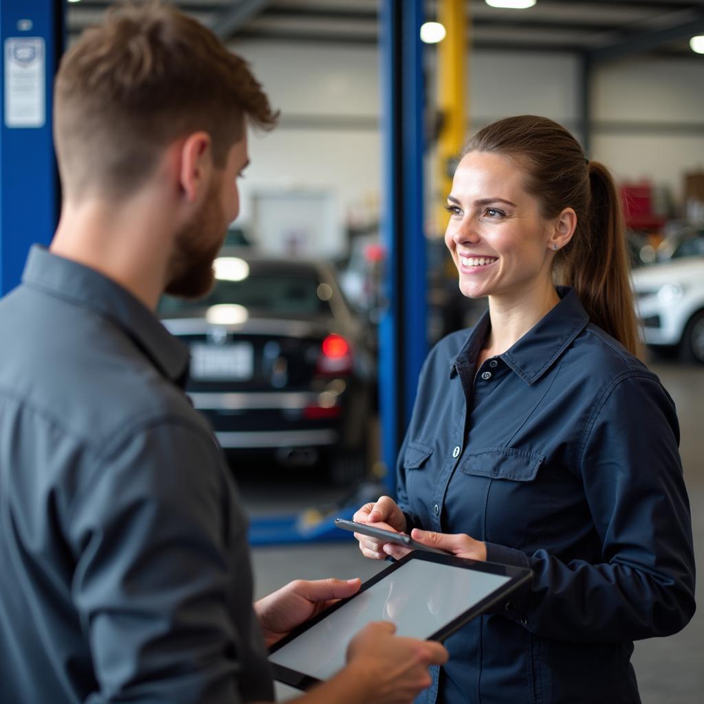 Customer Service at Tilton Auto Shop