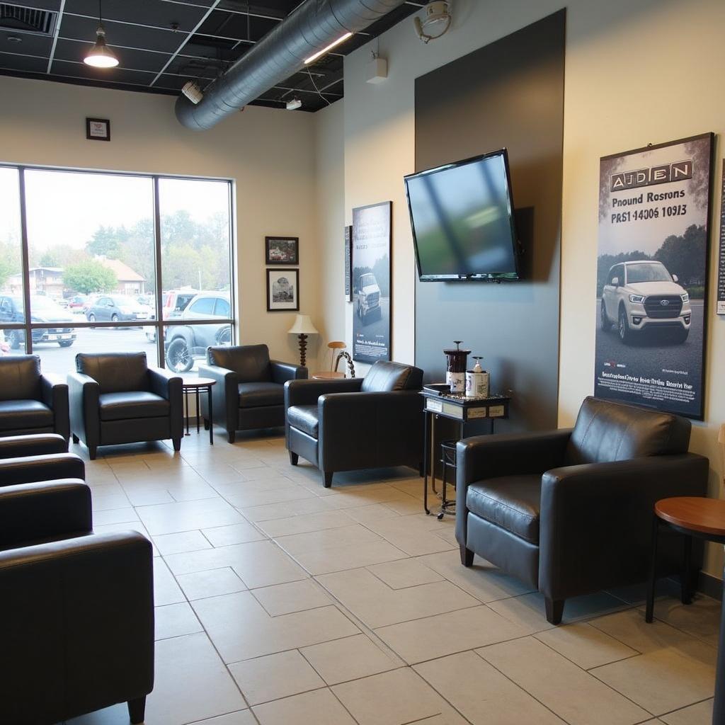 Auto Service Waiting Area