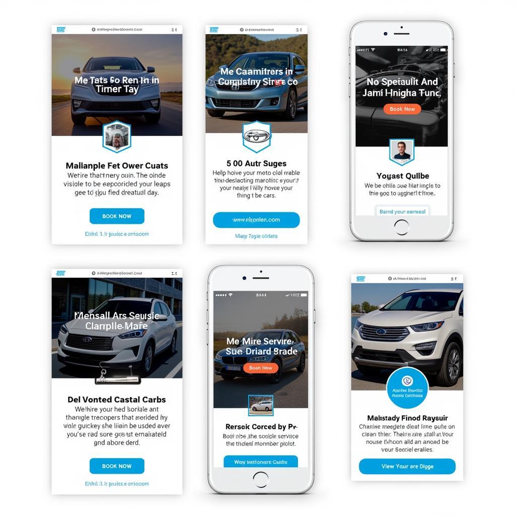 Auto Service Website Banner Design Tips