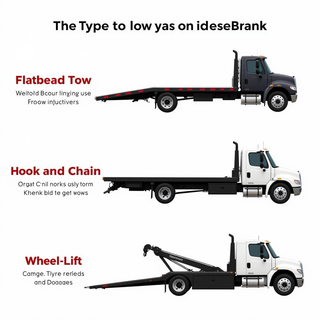 Different Types of Tow Trucks for Various Auto Services