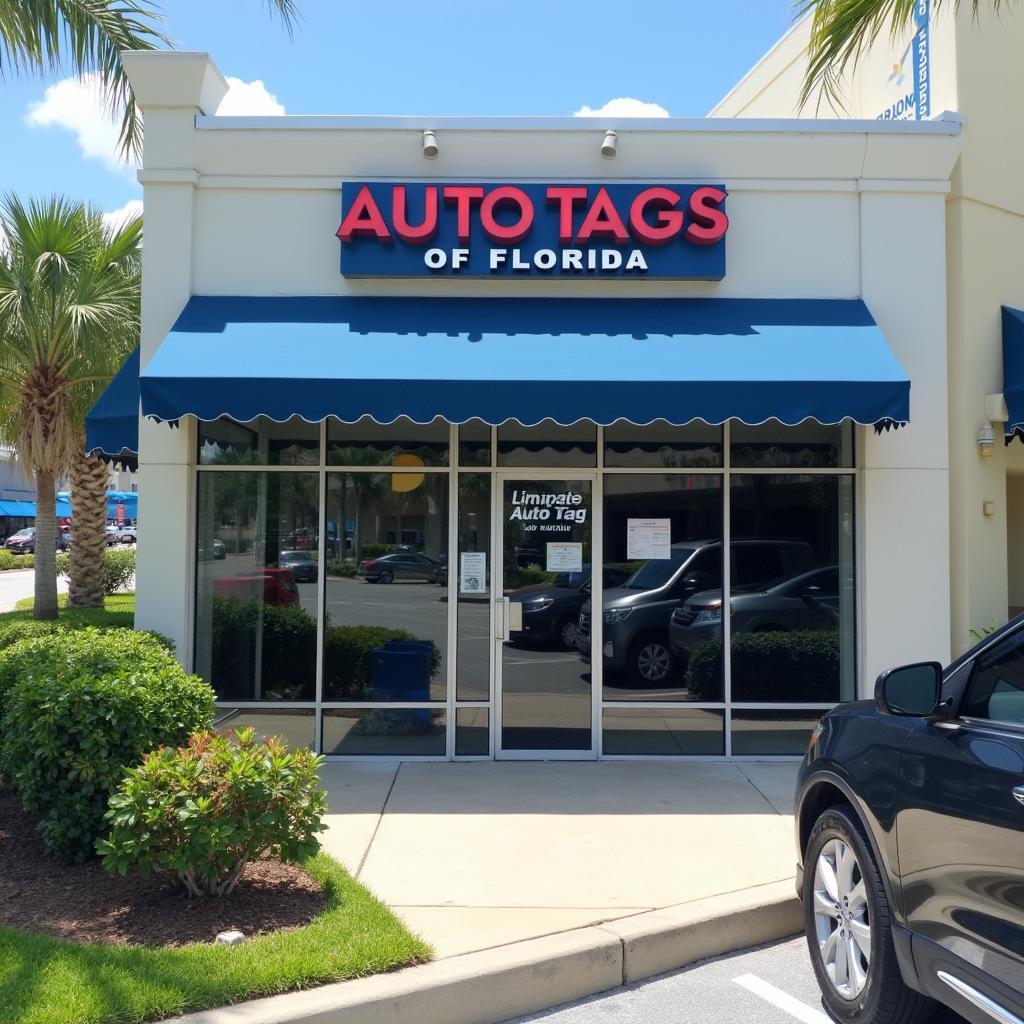 Auto Tags of Florida office exterior