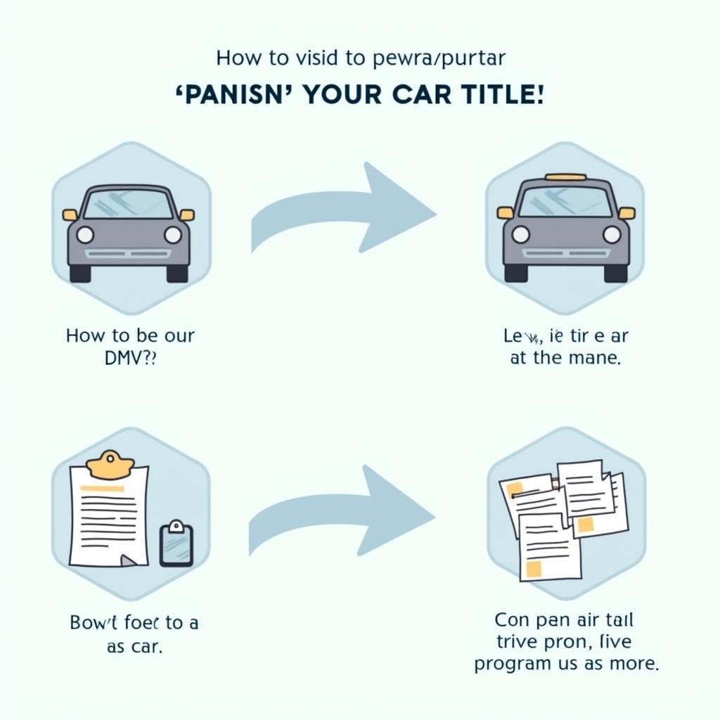 Process of transferring a car title