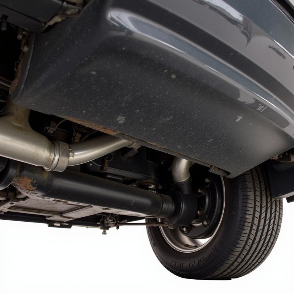 Auto undercoating protects the car undercarriage from rust and corrosion