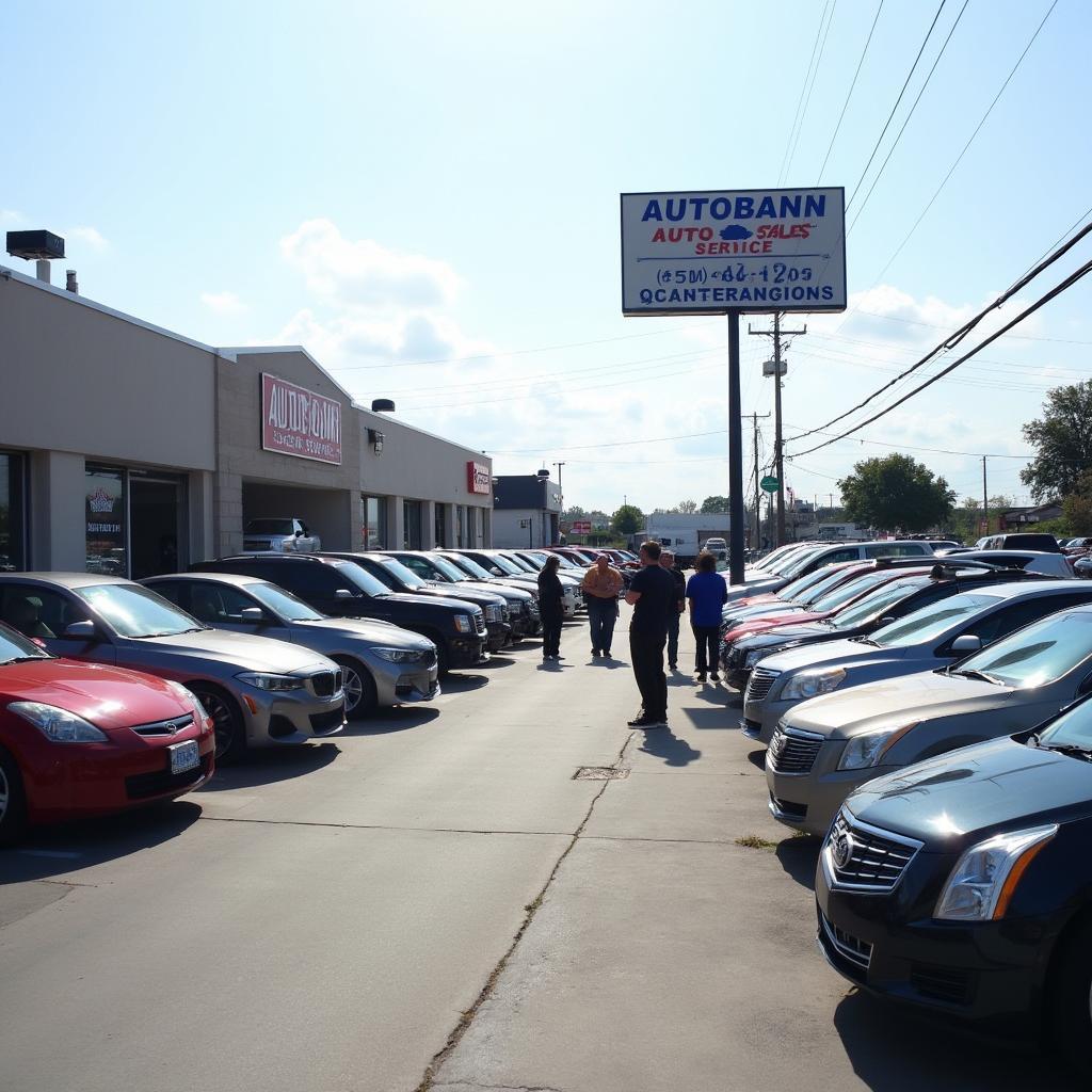 Used Car Lot at Autobahn