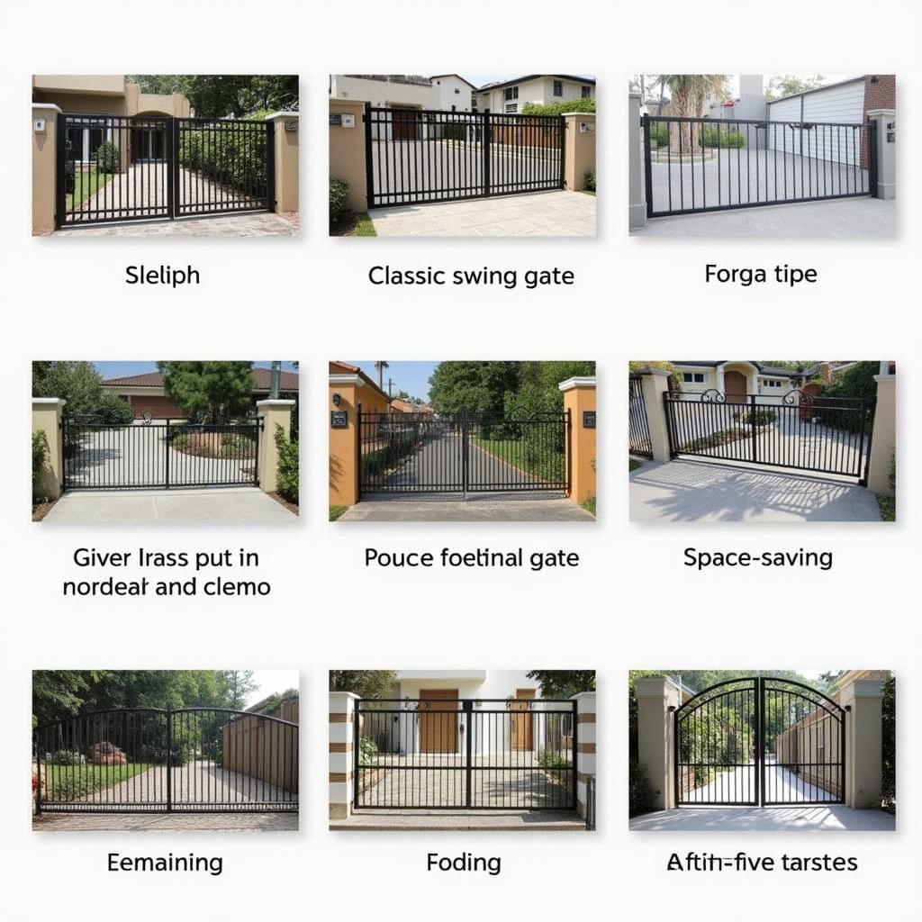 Types of Automatic Gates in Malaysia