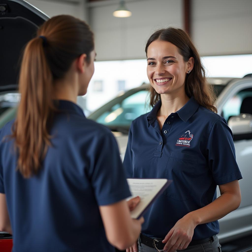 Customer Interaction at A&W Auto Service