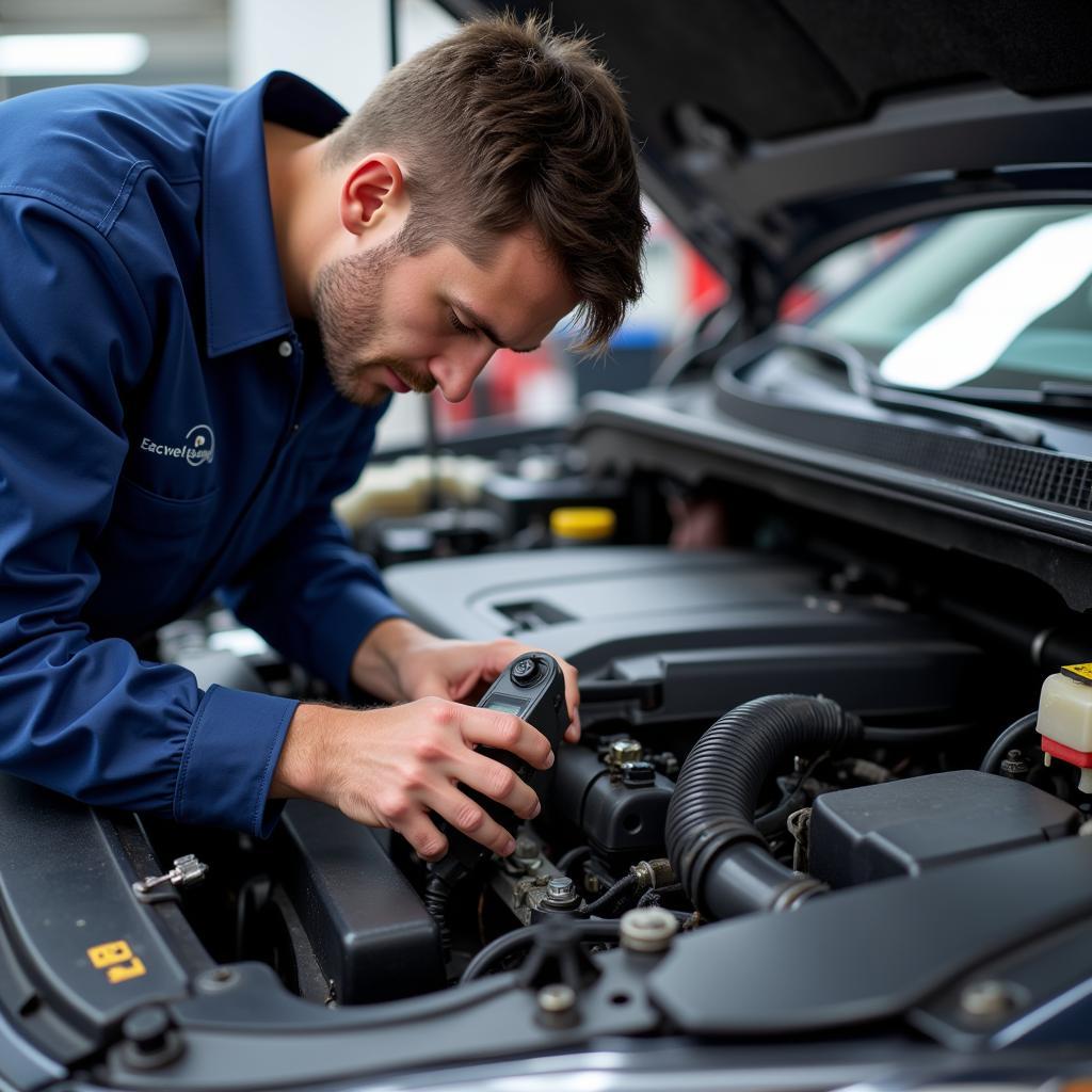 Axselle Auto Service Richmond VA Technician Working