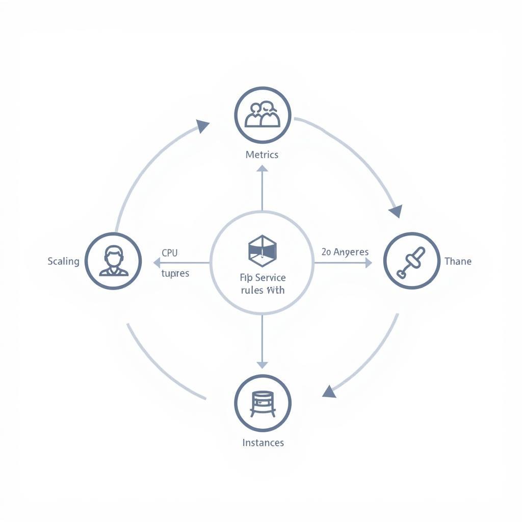 Azure App Service Auto Scaling Diagram