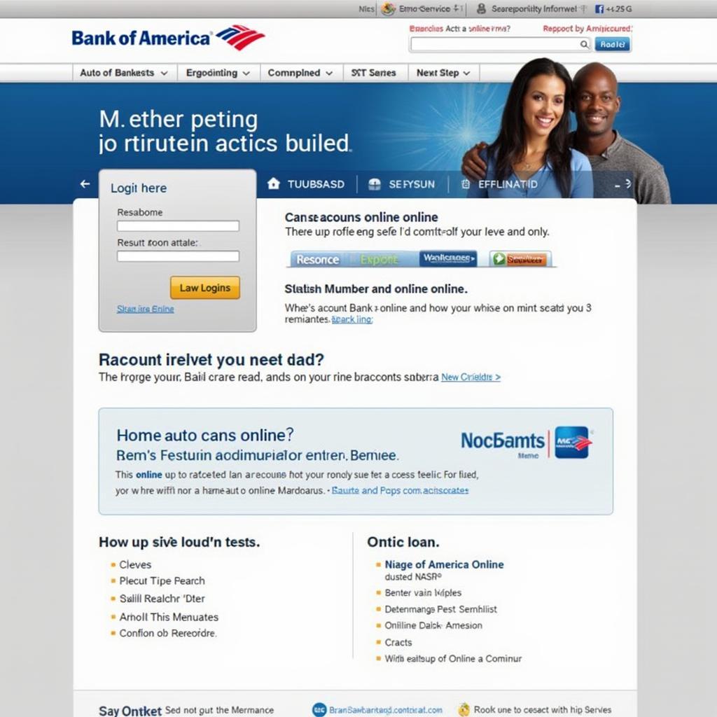 Accessing Bank of America Online Banking