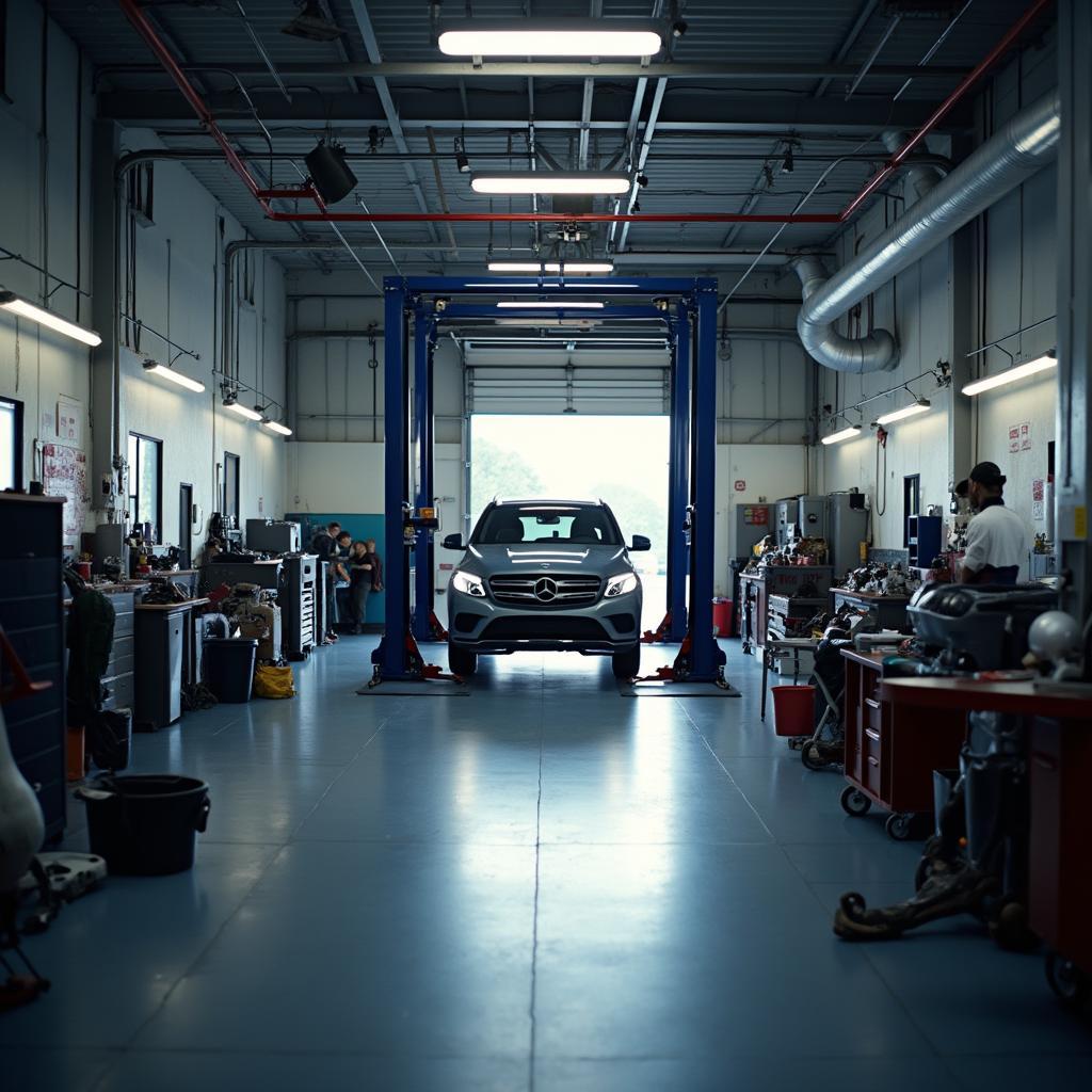 Modern Auto Service Center in Bellwood