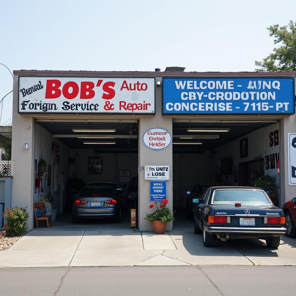 Berkeley Bob's Garage Exterior