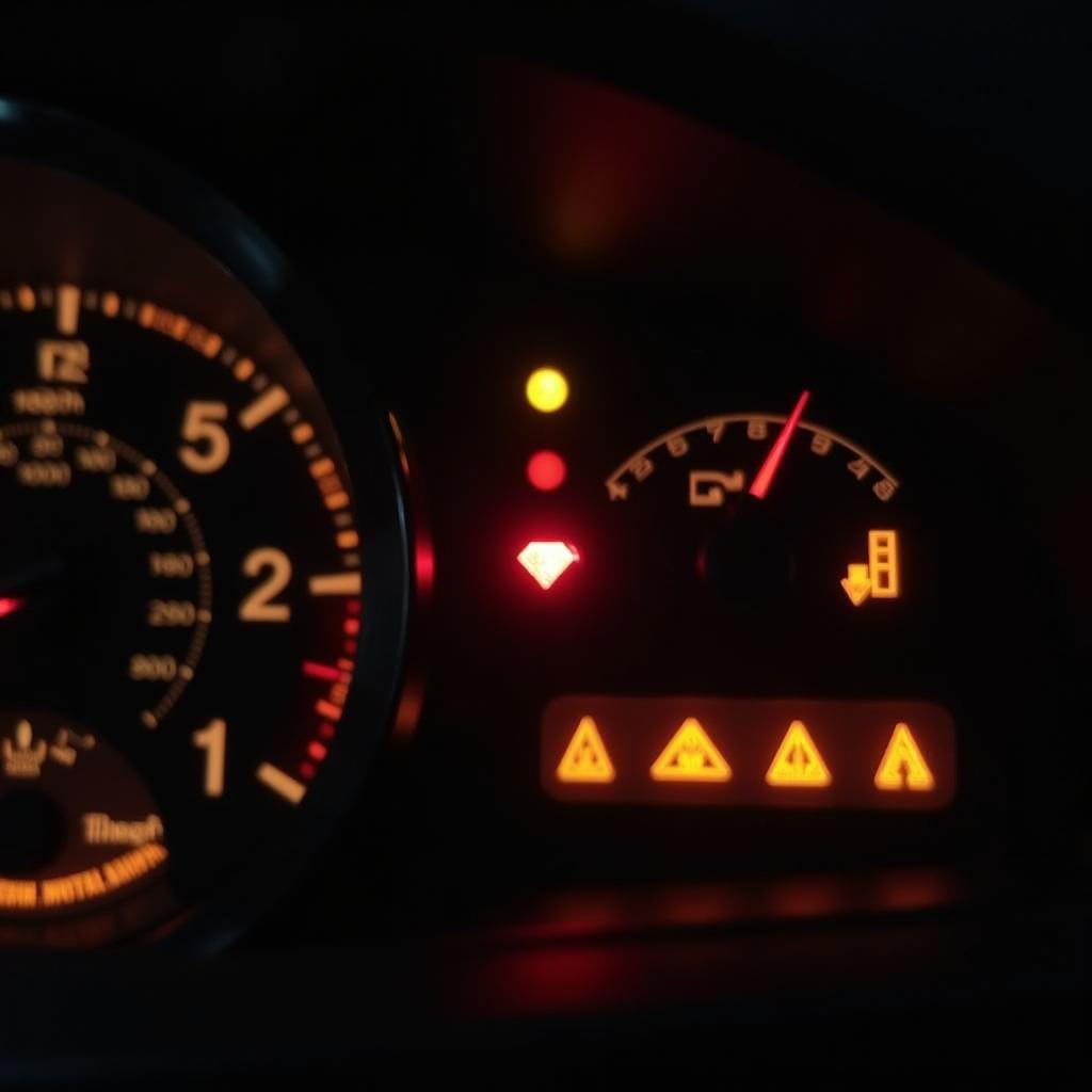 Berlin Car Dashboard Warning Lights