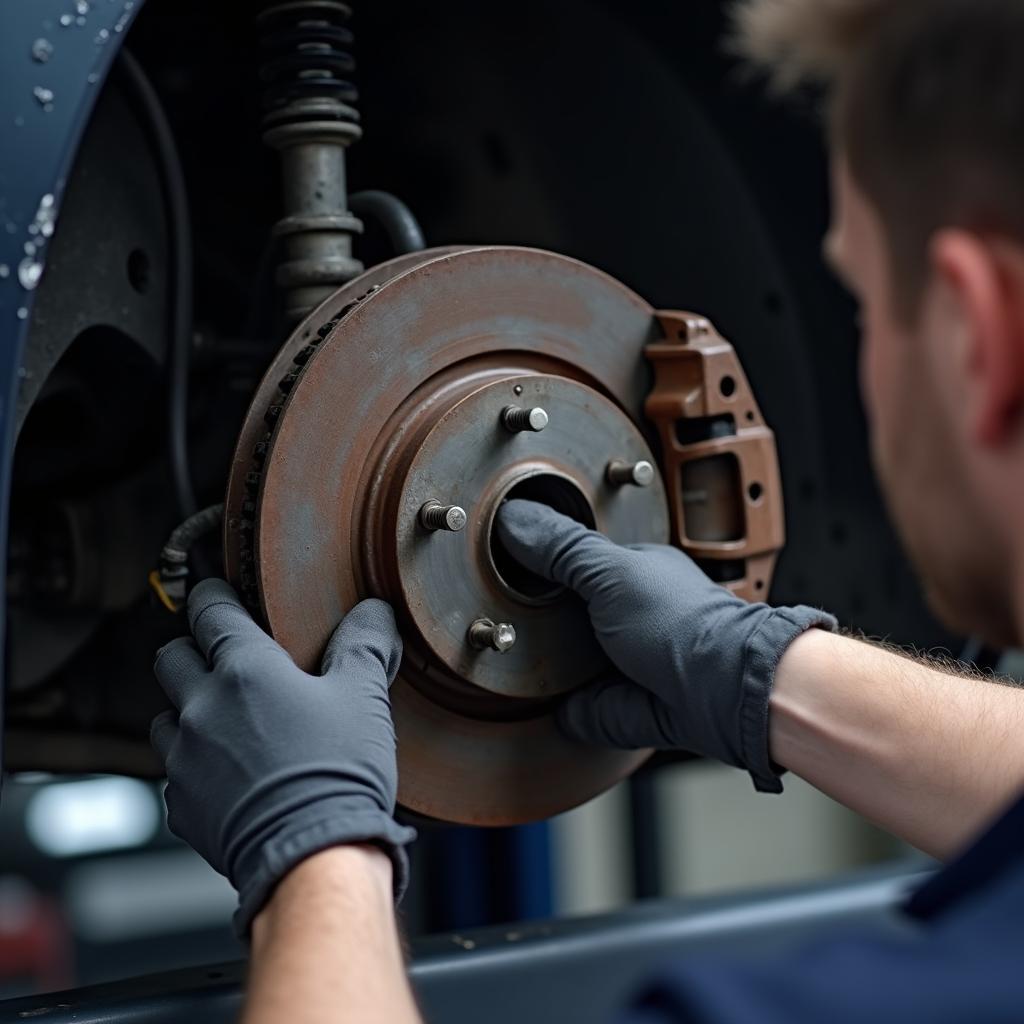 Bernie's Auto Service Brake Inspection