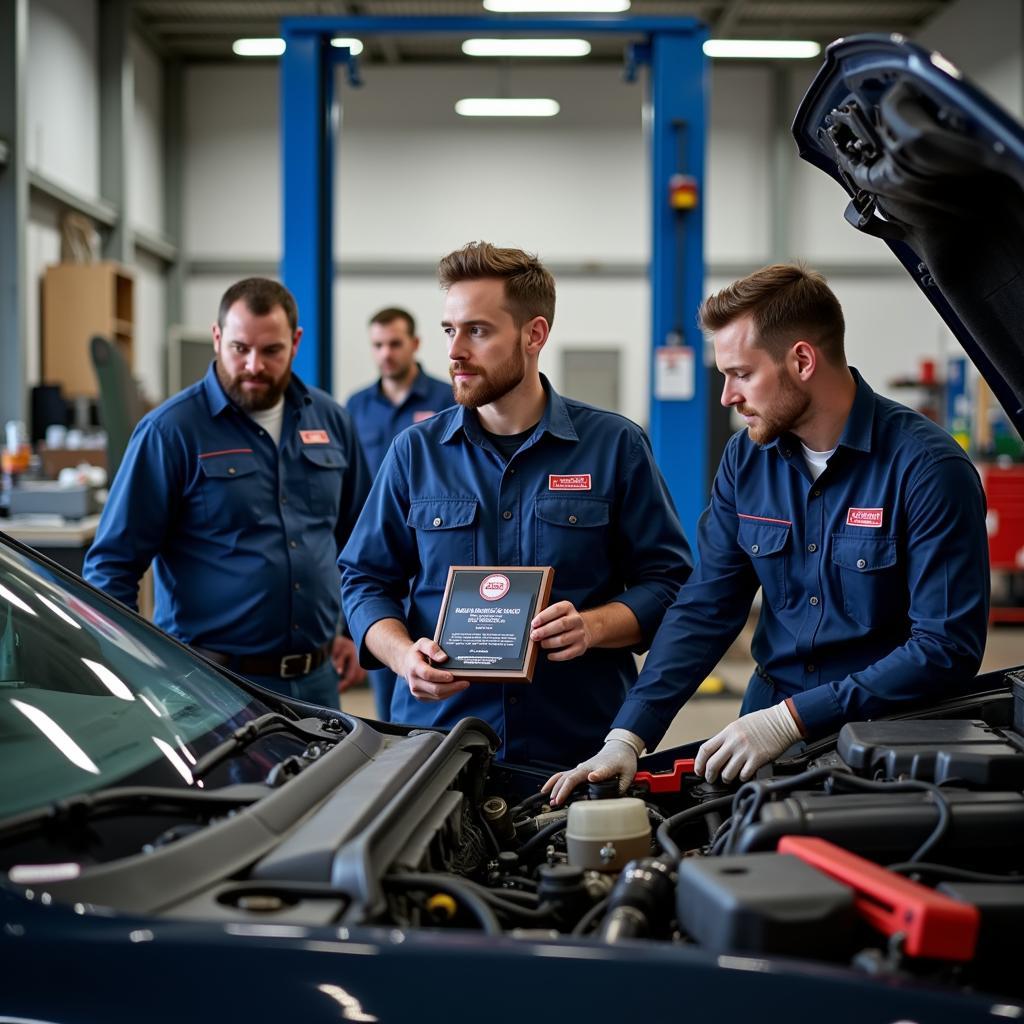 ASE Certified Technicians at Birnies Auto Services