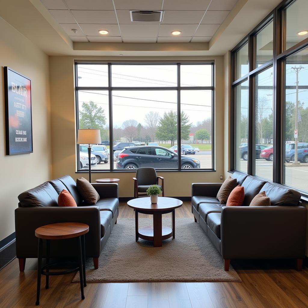 Blair Auto Service Customer Lounge