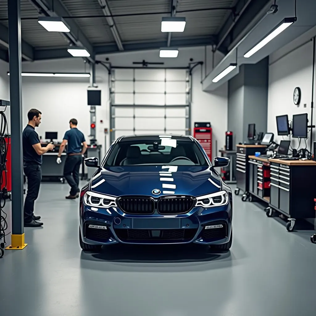 BMW Auto Service Raden Inten Workshop