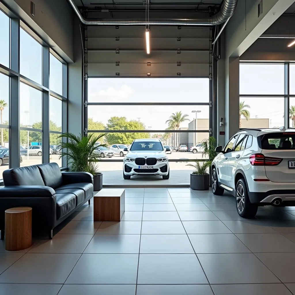 BMW Auto Service Waiting Area 