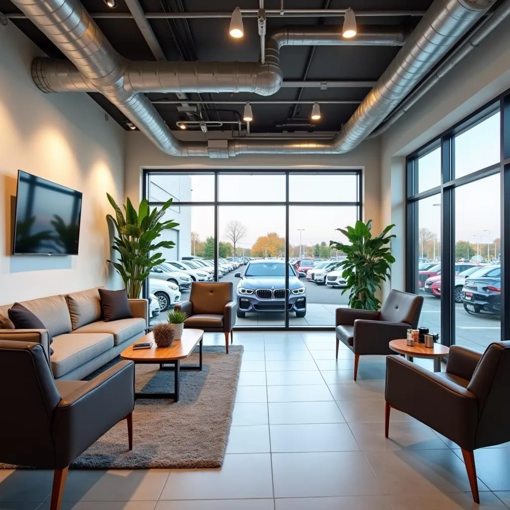 BMW Auto Service Waiting Area Long Island