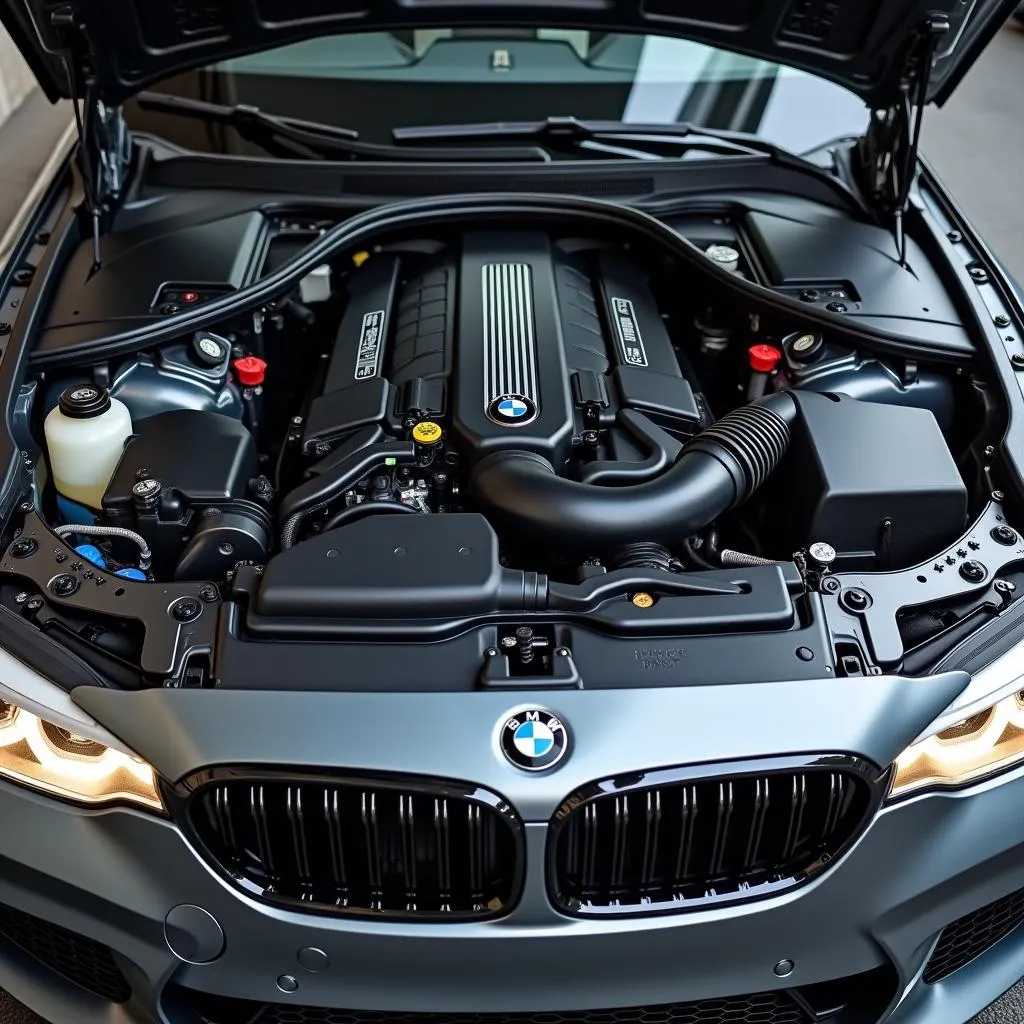 BMW Engine Compartment