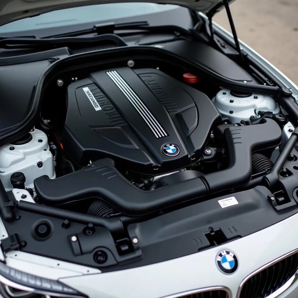 BMW Engine Compartment