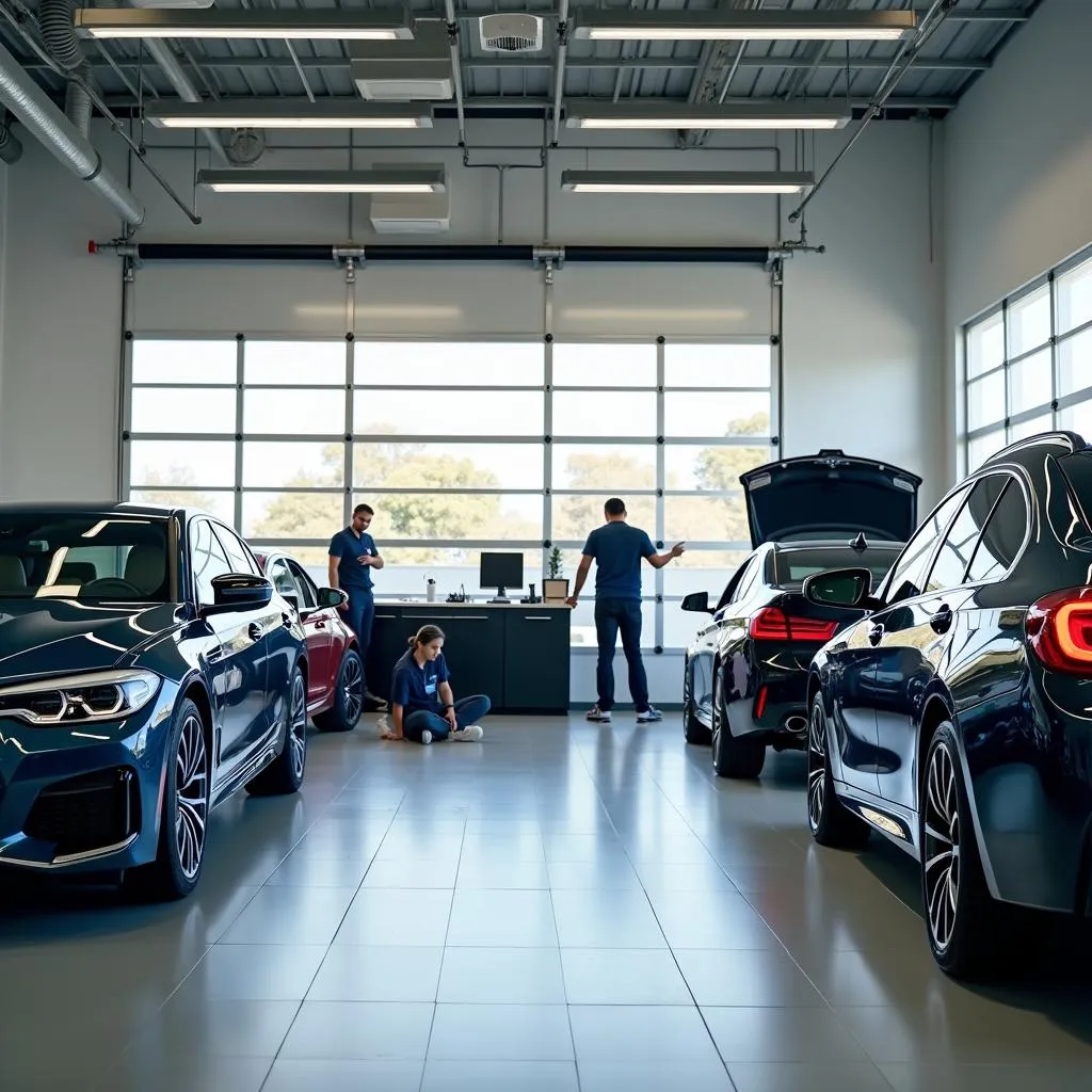 BMW Service Center in California