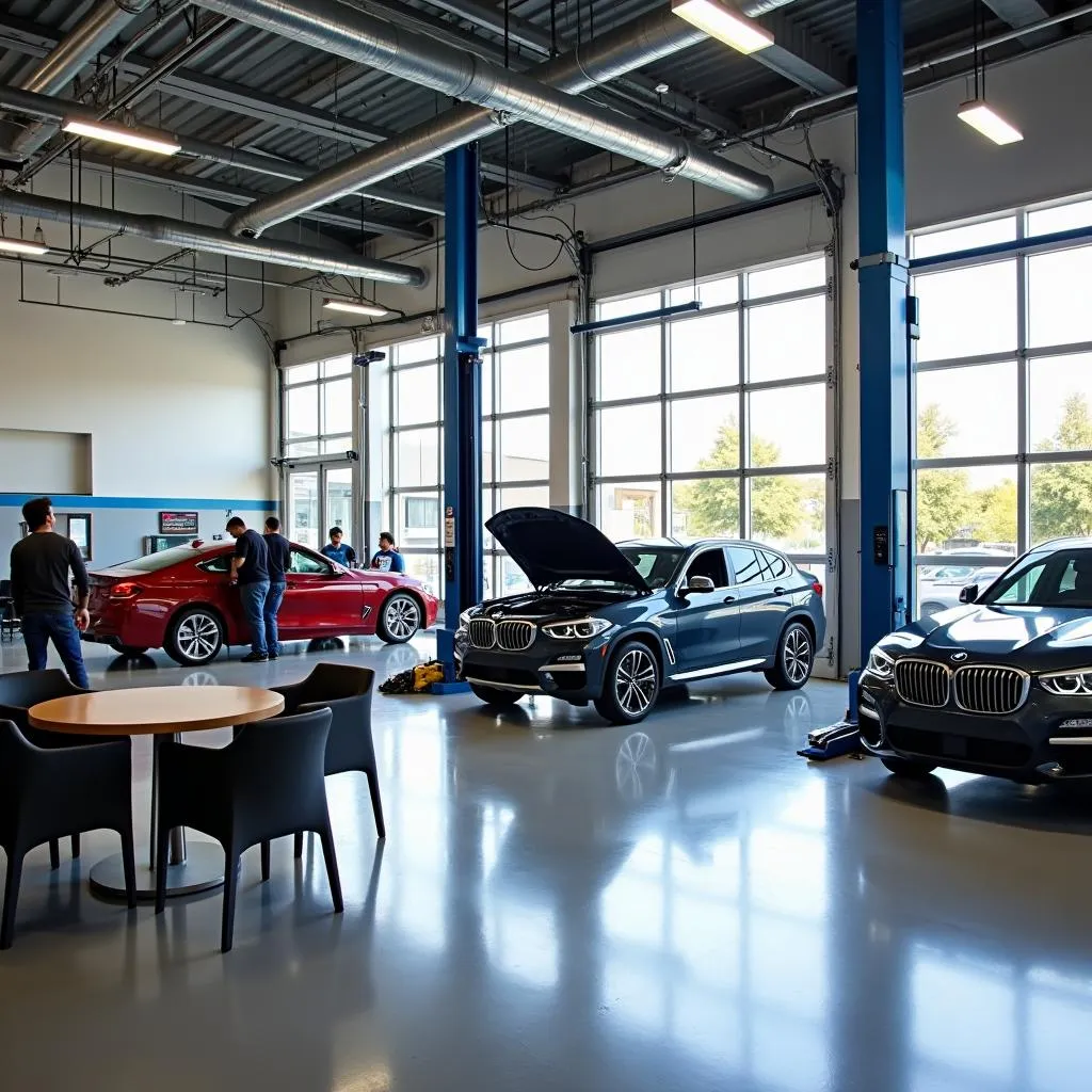 BMW service center in Long Beach